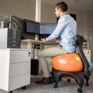 Chaise ergonomique avec ballon Tonic Chair